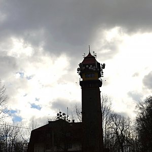 Chmur na vrcholu Tábor (8.3.2019 15:16)