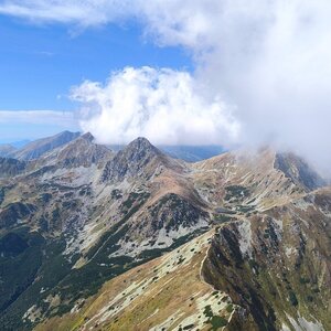 Jiří Hudec on the summit of Hrubý vrch (20.9.2024 12:58)