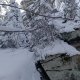 Jirka Zajko on peak Malinská skála (19.2.2026)