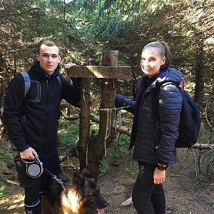 Antonie na vrcholu Malchor (22.9.2019 11:00)