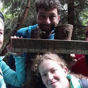 Babunka159 na vrcholu Malchor (16.6.2018 17:15)