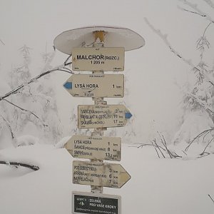 Jan Pova na vrcholu Malchor (29.1.2019 9:18)
