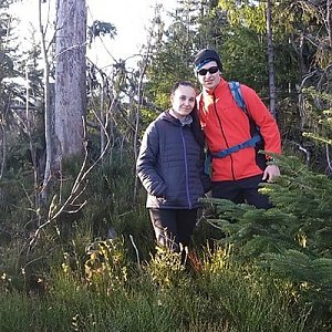 Antonie na vrcholu Nad Kršlí (24.11.2019 12:28)