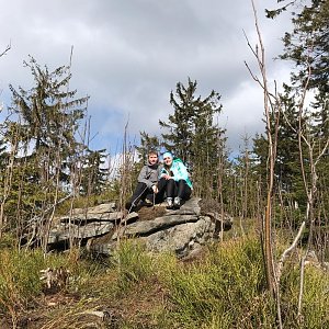 MíšaK na vrcholu Nad Kršlí (14.3.2020 12:22)