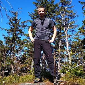 PeteBukař na vrcholu Nad Kršlí (22.4.2019 11:00)