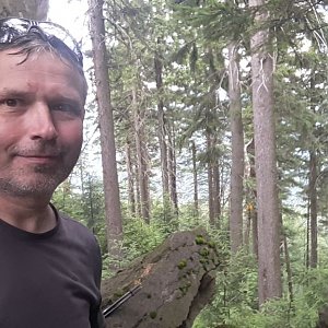 Laďa na vrcholu Nad Kršlí (20.7.2019 13:02)