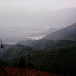 Bouřka on the summit of Tlstý diel (20.7.1999 18:00)