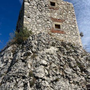 Betička on the summit of Děvičky (30.8.2025 10:49)