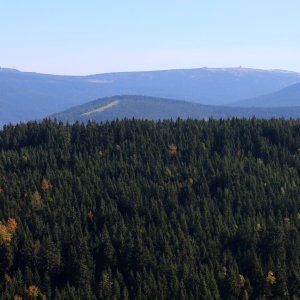 Bouřka on the summit of Hvězda (3.10.2026 10:57)