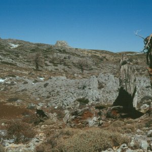 Martin Waldhauser on the summit of Torrecilla (9.2.1994)