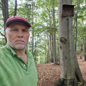 Rastislav Biarinec on the summit of Stráne (6.6.2026 14:55)