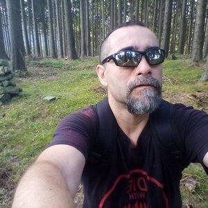 Daniel Ledl on the summit of Kupa (21.7.2024 12:34)