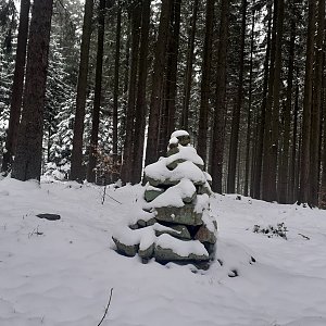 Ráďa Hojdís na vrcholu Kupa (17.4.2021 20:54)