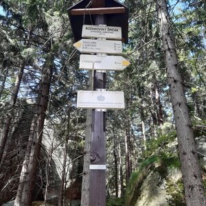ZdenkaV na vrcholu Božanovský Špičák (15.6.2024 11:34)