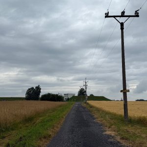 Alexandr Starý na vrcholu Podlesek (7.7.2025 8:45)