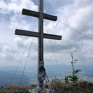 Radka D on the summit of Siná (6.7.2022 14:25)