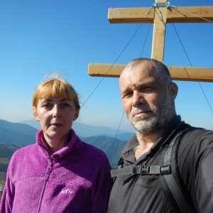 Rastislav Biarinec on the summit of Siná (12.10.2018 12:00)