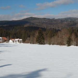 Bouřka on the summit of Reuten (17.2.2025 11:52)