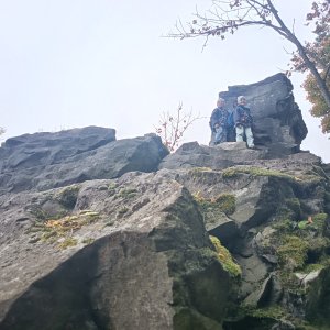 Jiří Škorec on the summit of Slavíček (17.10.2026 11:36)