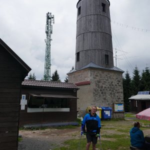 Mountainer on the summit of Blatenský vrch (5.7.2026 14:31)