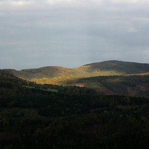 Bouřka na vrcholu Velká Tisová (16.10.2021 16:08)