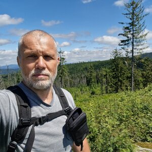 Rastislav Biarinec on the summit of Solnisko (25.6.2024 11:45)