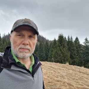 Rastislav Biarinec on the summit of Vtáčnik (17.3.2026 14:13)