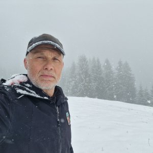 Rastislav Biarinec on the summit of Vtáčnik (30.3.2026 13:50)