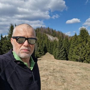 Rastislav Biarinec on the summit of Vtáčnik (22.4.2026 15:04)