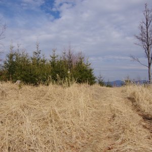 Ľuboš on the summit of Černatín (9.3.2025 12:30)