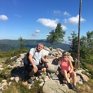 V+R na vrcholu Magurka Radziechowska (1.8.2020 9:40)