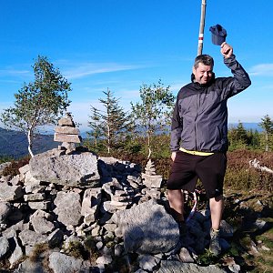 Ombre_Zamakejsi.cz na vrcholu Magurka Radziechowska (18.9.2020 16:29)