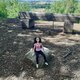 ZdenkaV on peak Hončova hůrka