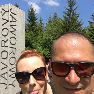 Jana Jedináková na vrcholu Javorový  (5.6.2022 17:49)