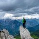 Tereza on peak Hirscheck (15.6.2024)
