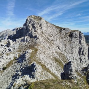Jan Blažej on the summit of Hirscheck (27.9.2026 14:28)