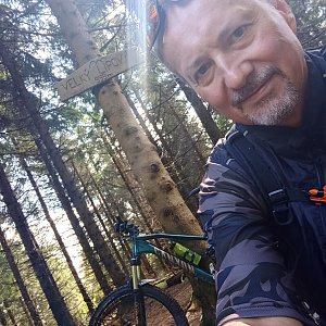 Merkys na vrcholu Velký Lipový (13.9.2022 13:15)