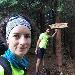 Babunka159 na vrcholu Velký Lipový (15.6.2018 15:50)