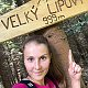 Natálie Cváčková na vrcholu Velký Lipový (15.7.2018 13:25)