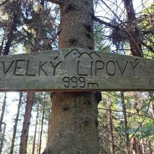 Daniel Bača na vrcholu Velký Lipový (5.8.2026 9:57)