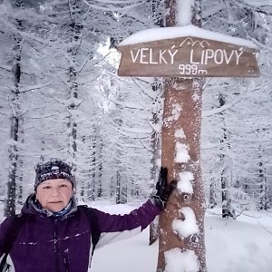Nuny na vrcholu Velký Lipový (16.1.2021 16:16)