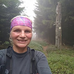 Katka na vrcholu Lví hora (1.9.2018 16:14)