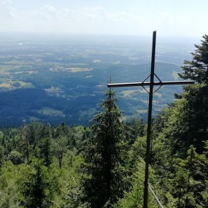 Vladimír Grančay on the summit of Regensburger Stein (24.6.2026 15:30)