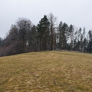 Petr Pepe Peloušek na vrcholu Na Magoni (18.1.2020 14:52)