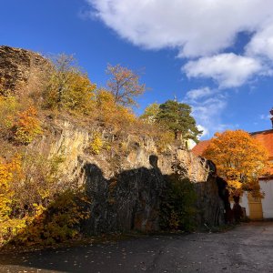 Betička on the summit of Rabštejn nad Střelou (11.10.2026 13:22)
