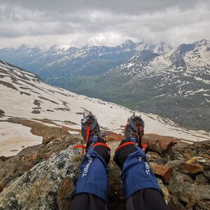 Jiří Králík on the summit of Ramolhügel (6.7.2024 11:22)