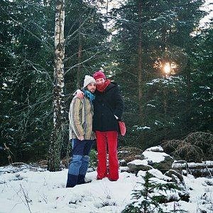 Bouřka na vrcholu Houbový vrch (30.12.2008 16:02)