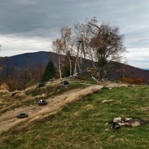 Ila na vrcholu Cyrhla (30.10.2025)