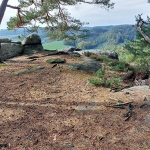 Mykas on the summit of Vepřsko (7.10.2024 13:27)