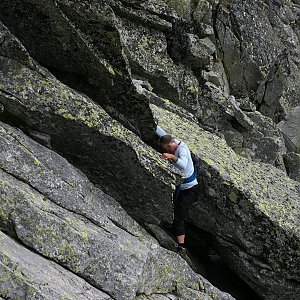 Bouřka on the summit of Ťažký štít (28.8.2019 12:14)